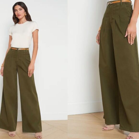 L'AGENCE Jayce Ultra Wide-Leg Pant size 25 NWT - Picture 3 of 8